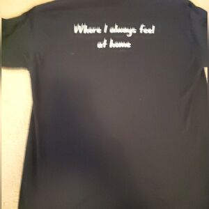 Black T Shirt 100% Cotton.Joe's Cafr